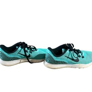 Nike Women’s Flex Trainer blue / green. Size 8